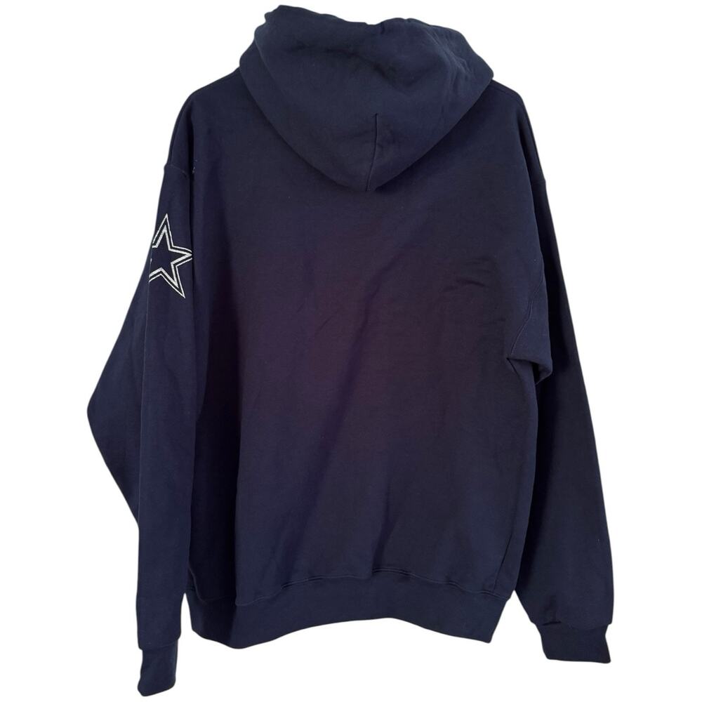 NWT Champion Dallas Cowboys Hoodie Navy Blue 1960 NFL Graphic Men's Medium - Picture 3 of 8